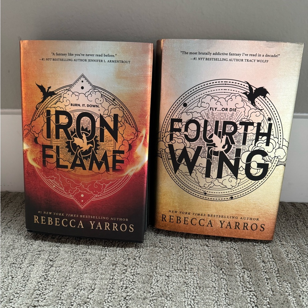 The Empyrean Series 2 Books Collection Set By Rebecca Yarros